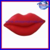 Lip shaped soft cushion