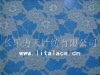 Lita M1054 silver lace stretch fabric