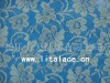 Lita spandex lace fabric M1021 silver