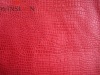 Lizard pattern pu  leather