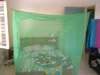 Long-lasting insecticide treated quadrate mosquito nets