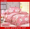 Lotus print bedding sets/ 100% cotton duvet covers sets