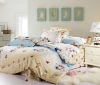 Love Bear  100% cotton printed bedding set with 4 pcs