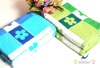 Lovely Flower Jacquard Bath Towel