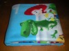 Lovely printed fleece blanket/100% polyester fleece blanket