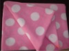 Lovely printed fleece blanket/polar fleece blanket