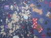 Lovely printing jeans fabric