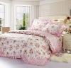 Lovely series 100% cotton printing girl/kids bedding set