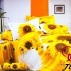 Lovely sunflower bedding set