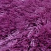 Low Pile Stretch Yarn Aggressive Style of king Dtan Shaggy Carpet Micro-Fibre(55%) + Polyester(45%) Purple Rug KW-DT003