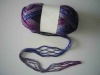 Lurex hand knitting fancy yarn mesh style