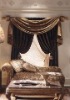 Luxurious chenille window curtain window cover