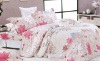 Luxury 100% cotton printed bed sheet sets