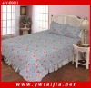 Luxury 100% polyester printing textile fabric bedding set