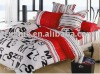 Luxury 4pcs printed bedding set