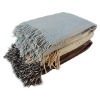 Luxury & Elegant Men's Silk/Fleece Throw