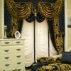 Luxury Jacquard blackout curtain drapes