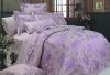 Luxury Jacquard with Embroidered Bedding Set