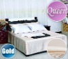 Luxury Queen Size 6pcs Satain Sheet Set