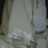 Luxury White Baby Bamboo Travel Blanket-Differ Design
