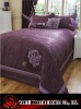 Luxury applique embrdoidery and machine quilted bedspread