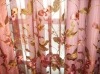 Luxury embroidery curtain fabrics