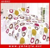Luxury polyester pigment printed queen home textile