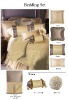Luxury satin silk bedding set,home and hotel bedding set,satin silk bedding 7pcs set(B190030)