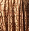 Luxury satin silk curtain, antique jacquard silk curtain(B190079)