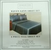 Luxury satin stripe sheet set