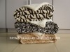 Luxury & super soft printed coral fleece throw