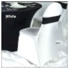 Lycra Spandex Chair Cover in White Color With Spandex Band