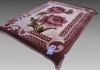 M 88 super soft double bed flower deisgn printed 100% polyester mink blanket