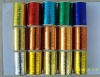 M type colored metallic thread