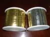 M-type gold and silver zari yarn