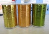 M type gold color metallic thread,fire metalice