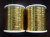 M type metallic stripped yarn