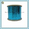 M type metallic yarn blue color