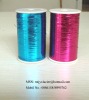 M type metallic yarn,lurex yarn 45gram/bobbin in ABS bobbin