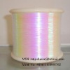 M type metallic yarn rainbow pearl