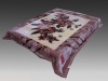 M135 Lt brown 100% polyester blanket