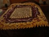 M338 Brown polyester mink blanket