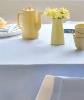 MJS white round tablecloths