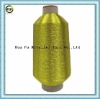 MS type gold metallic yarn 150D polyester yarn inside