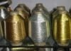 MX type metallic yarn lurex yarn silver and golden color