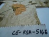 Machine Embroidered Silk Dupioni