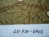 Machine Embroidered Silk Dupioni