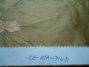 Machine Embroidered Silk Dupioni