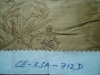Machine Embroidered Silk Dupioni
