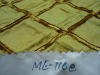 Machine Embroidered Silk Dupioni